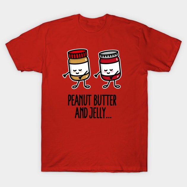 Floss dance flossing peanut butter and jelly jar T-Shirt by LaundryFactory